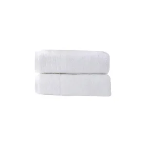 Renee Taylor Aireys 2 Piece White Bath Sheet Pack by null, a Towels & Washcloths for sale on Style Sourcebook