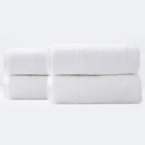 Renee Taylor Aireys 4 Piece Snow Bath Sheet Pack by null, a Towels & Washcloths for sale on Style Sourcebook