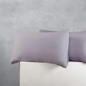 Accessorize Standard Cotton Polyester Silver Pillowcases Set of 2 by null, a Pillow Cases for sale on Style Sourcebook