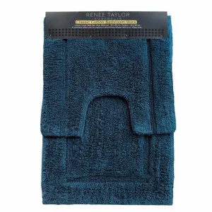 Renee Taylor 2 Piece 2000GSM Cotton Bath Mat Set by null, a Bathmats for sale on Style Sourcebook