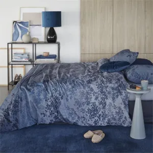 Bedding House Pantalla Cotton Blue Quilt Cover Set by null, a Quilt Covers for sale on Style Sourcebook