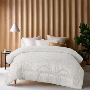 Accessorize Vera Jacquard White 3 Piece Comforter Set by null, a Quilt Covers for sale on Style Sourcebook