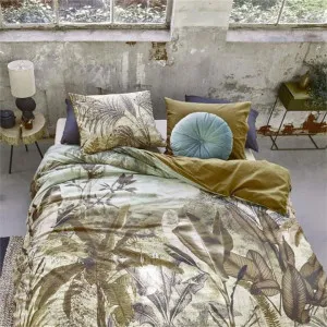 Bedding House Banda Cotton Green Quilt Cover Set by null, a Quilt Covers for sale on Style Sourcebook
