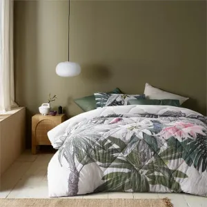Accessorize Curiosity Washed Cotton Printed 3 Piece Comforter Set by null, a Quilt Covers for sale on Style Sourcebook