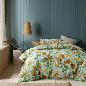 Accessorize Kienze Washed Cotton Printed Quilt Cover Set by null, a Quilt Covers for sale on Style Sourcebook