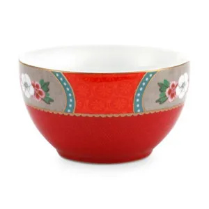 PIP Studio Blushing Birds Star Flower Porcelain Red 9.5cm Bowl by null, a Bowls for sale on Style Sourcebook