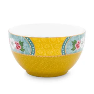 PIP Studio Blushing Birds Star Flower Yellow 9.5cm Bowl by null, a Bowls for sale on Style Sourcebook