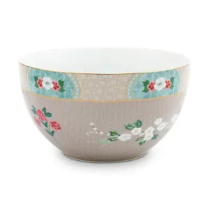 PIP Studio Blushing Birds Porcelain Khaki 18cm Bowl by null, a Bowls for sale on Style Sourcebook