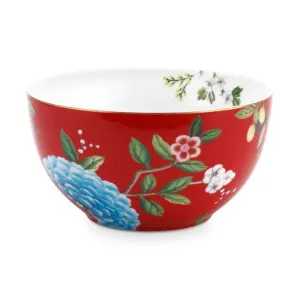 PIP Studio Blushing Birds Porcelain Red 15cm Bowl by null, a Bowls for sale on Style Sourcebook