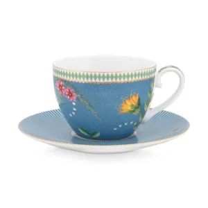 PIP Studio La Majorelle Blue Cup and Saucer by null, a Cups & Mugs for sale on Style Sourcebook