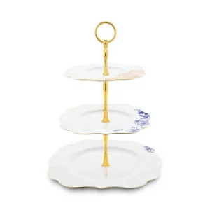 PIP Studio Royal White 3 Layer Cake Stand by null, a Cake Stands for sale on Style Sourcebook