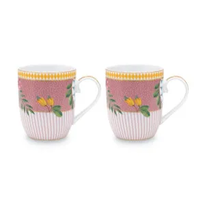 PIP Studio La Majorelle Pink 145ml Mugs Set of 2 by null, a Cups & Mugs for sale on Style Sourcebook