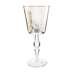 PIP Studio Royal Golden Flower 360ml Wine Glass by null, a Glassware for sale on Style Sourcebook
