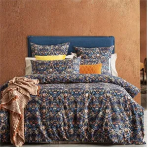 Renee Taylor 300 Thread Count Cotton Reversible Blackthorn Quilt Cover Set by null, a Quilt Covers for sale on Style Sourcebook