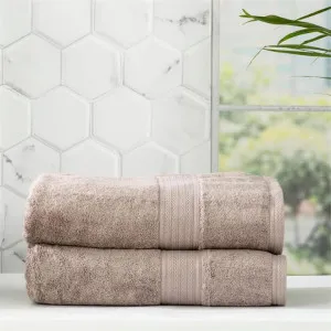 Renee Taylor Stella 2 Pack Pewter Bath Sheet by null, a Towels & Washcloths for sale on Style Sourcebook