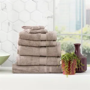 Renee Taylor Stella 7 Piece Pewter Towel Pack by null, a Towels & Washcloths for sale on Style Sourcebook