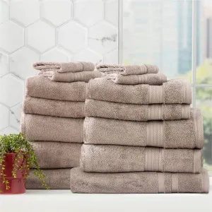 Renee Taylor Stella 14 Piece Pewter Towel Pack by null, a Towels & Washcloths for sale on Style Sourcebook