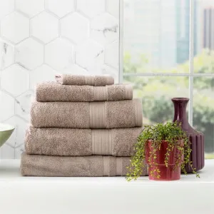 Renee Taylor Stella 5 Piece Pewter Towel Pack by null, a Towels & Washcloths for sale on Style Sourcebook