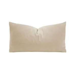 Bambury Velvet Stone 30x60cm Filled Cushion by null, a Cushions, Decorative Pillows for sale on Style Sourcebook