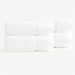 Renee Taylor Cambridge Textured 4 Piece Snow Bath Sheet Pack by null, a Towels & Washcloths for sale on Style Sourcebook