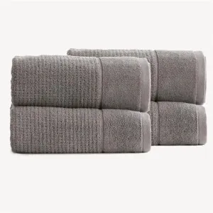 Renee Taylor Cambridge Textured 2 Piece Fossil Bath Sheet Pack by null, a Towels & Washcloths for sale on Style Sourcebook