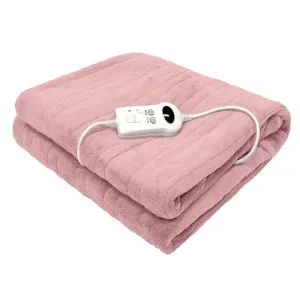 Bambury Blush Heated Throw by null, a Throws for sale on Style Sourcebook