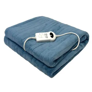 Bambury Blue Heated Throw by null, a Throws for sale on Style Sourcebook