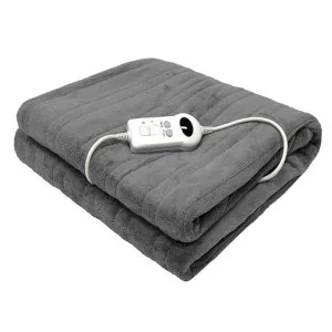 Bambury Grey Heated Throw by null, a Throws for sale on Style Sourcebook