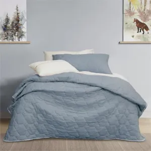 Jelly Bean Kids Bolston Pale Blue Coverlet Set by null, a Quilt Covers for sale on Style Sourcebook
