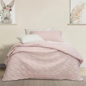 Jelly Bean Kids Bolston Pink Coverlet Set by null, a Quilt Covers for sale on Style Sourcebook