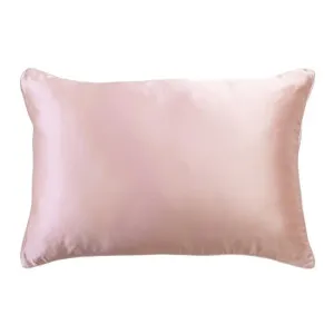 Ardor Silk Linen Dusky Pink Reversible Pillowcase by null, a Pillow Cases for sale on Style Sourcebook