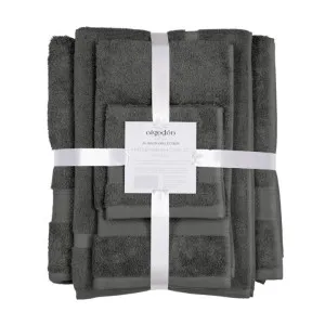 Algodon St Regis Collection 5 Piece Charcoal Towel Pack by null, a Towels & Washcloths for sale on Style Sourcebook