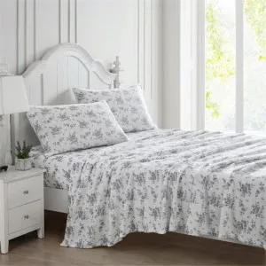 Laura Ashley Rachel Flannel Fleece Sheet Set by null, a Sheets for sale on Style Sourcebook