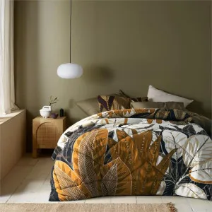 Accessorize Bronte Washed Cotton Printed 3 Piece Comforter Set by null, a Quilt Covers for sale on Style Sourcebook