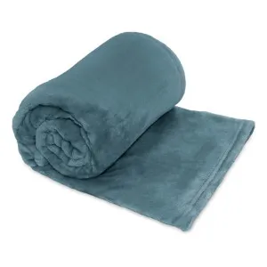 Ardor Boudoir Lucia Luxury Plush Velvet Stormy Sea Throw by null, a Throws for sale on Style Sourcebook