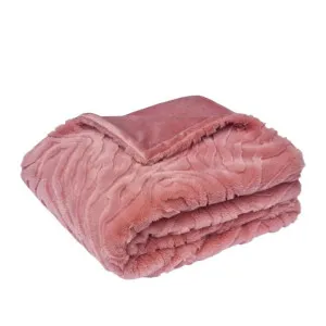 J.Elliot Rita Dusty Peach Throw by null, a Throws for sale on Style Sourcebook