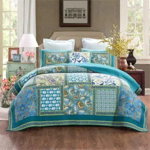 Classic Quilts Aquamarine Coverlet Set by null, a Quilt Covers for sale on Style Sourcebook