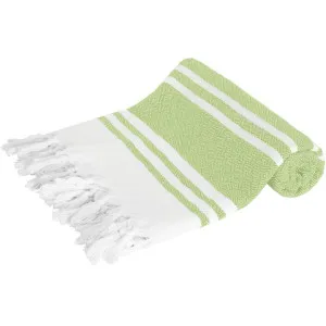 Linenova Cotton Turkish Lime Beach Towel by null, a Outdoor Accessories for sale on Style Sourcebook