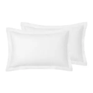 Accessorize Hotel Tailored Deluxe Cotton White Standard Pillowcase Pair by null, a Pillow Cases for sale on Style Sourcebook