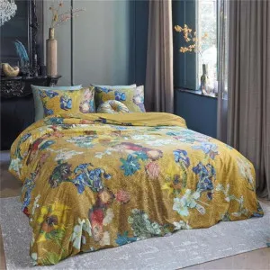 Bedding House Van Gogh Partout des Fleurs Cotton Sateen Gold Quilt Cover Set by null, a Quilt Covers for sale on Style Sourcebook