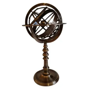 Paradox Brass Armillary Globe by Paradox, a Fixed Lights for sale on Style Sourcebook