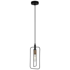 Contour Iron Wire Pendant Light, Rectangular by CLA Ligthing, a Pendant Lighting for sale on Style Sourcebook