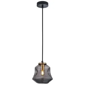 Fossette Dimpled Glass Pendant Light, Angled Bell by CLA Ligthing, a Pendant Lighting for sale on Style Sourcebook