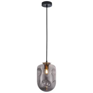 Fossette Dimpled Glass Pendant Light, Oblong by CLA Ligthing, a Pendant Lighting for sale on Style Sourcebook