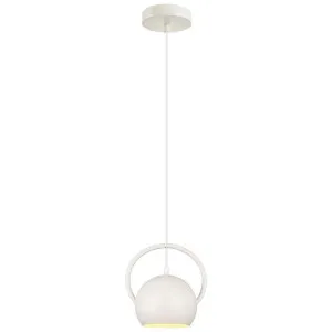 Bella Iron Pendant Light, White by CLA Ligthing, a Pendant Lighting for sale on Style Sourcebook