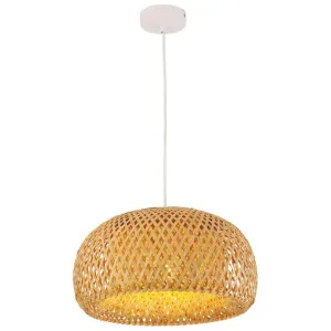 Canasta Bamboo Pendant Light, Large by CLA Ligthing, a Pendant Lighting for sale on Style Sourcebook