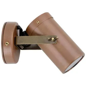 Roslin Economy IP54 Exterior Adjustable Wall Light, GU10, Aged Copper by CLA Ligthing, a Outdoor Lighting for sale on Style Sourcebook