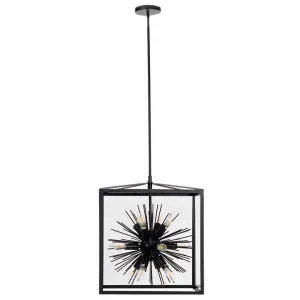 Aquila Metal & Glass Pendant Light, Large by Cozy Lighting & Living, a Pendant Lighting for sale on Style Sourcebook