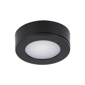 Astra IP44 Surface Mount / Recessed LED Cabinet Light, 3.6W, 3000K, Black by Domus Lighting, a LED Lighting for sale on Style Sourcebook