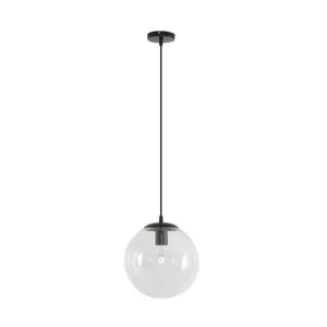 Bubble Glass Pendant Light, Medium, Black / Clear by Domus Lighting, a Pendant Lighting for sale on Style Sourcebook